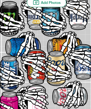 Skeleton Hand Can - NATOLLIE CREATIONS